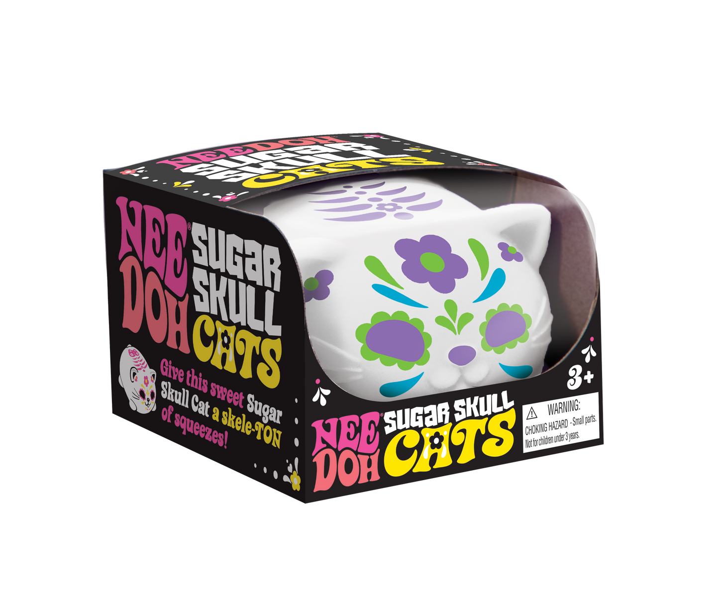 NeeDoh Sugar Skull Cats